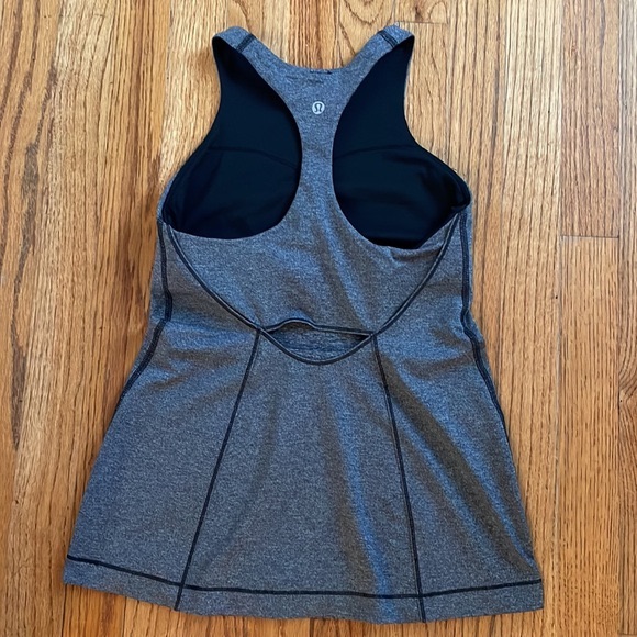 Lululemon In Training Tank Gray